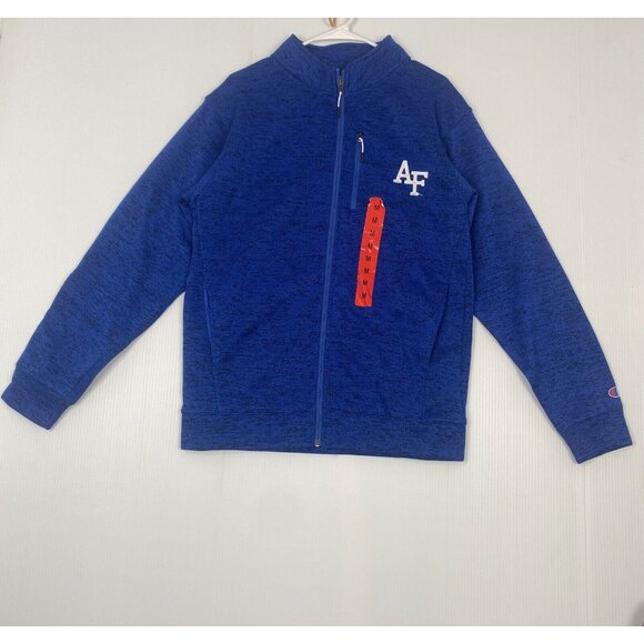 Champion Men’s Athleticwear Sweater Sweatshirt  Blue Comfort Size M New - Picture 9 of 14
